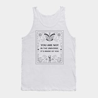 Mystical Quote Esoteric Spiritual Spirituality Tank Top